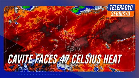 cavite heat index|Cavite faces 47 Celsius heat; Metro Manila sizzles in 45.